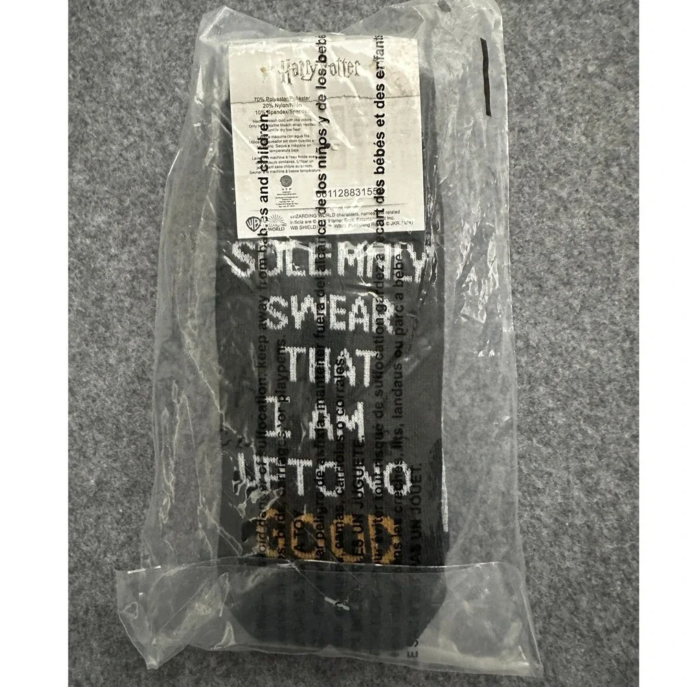 Harry Potter Ankle‎ Socks Women's 4-10 Gray Black 5 Pack Brand New